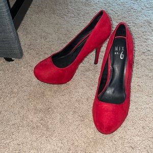 Red high heels